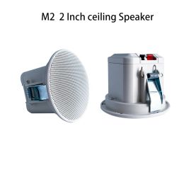 Speakers 2 Inch Surround Sound System Loudspeakers 8Ohm Roof For Home Background Music Audio Ceiling Speaker