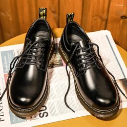 Dress Shoes Mens Luxury Casual Genuine Leather High-quality Leisure Tooling Comfortable Inside Handmade Trend Fashion Size 38-48