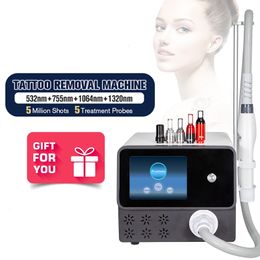 picosecond 1064 532 eyebrow Gynaecology nd yag laser tattoo removal professional q switch long handle vertical machine price