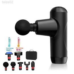 Massage Gun Full Body Massager Hand Held Wireless Deep Tissue Fascia Percussion Muscle Vibration Mini Therapy yq240401