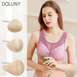 Breast Pad Fake Breast Forms Sponge Breast Lightweight Assemble Sponge Pad Extend Long Shape Artificial Breast Prosthesis 240330
