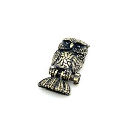 Paracord 1 Set Paracord Bracelet DIY Accessories Pendant Brass Parts The Owl Buckle Lanyards Charms