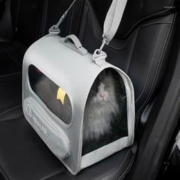 Cat Carriers Car Carrying Bag Portable Foldable Large Capacity Diagonal Backpack Pet Dog Accessories