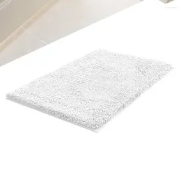 Bath Mats Bathroom Rugs Fluffy Anti Slip Super Absorbent Laundry Room Rug Soft Washable Durable Floor Mat Accessory