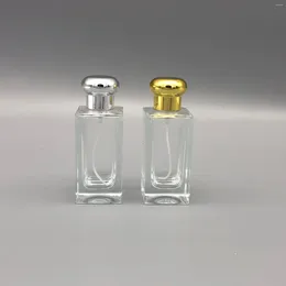 Storage Bottles 5pcs 50ml Premium Perfume Bottle Portable Fragrance Spray Delicate Travel Cosmetic Containers Empty Refill Glass