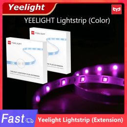Control Yeelight Lightstrip Plus Extension YLOT01YL 1m RGB Led Color Smart light Strip APP control For Google Home Mi Home Alexa