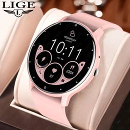 Fashion Bluetooth Call Smart Watch Women Voice Assistant Custom Dial Health Monitor Sports Fitness Smartwatch Men 240326