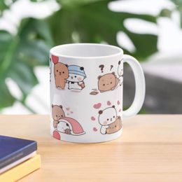 Mugs Bear And Panda Bubu Dudu KAWAII Coffee Mug Tea Cup Custom Thermal For
