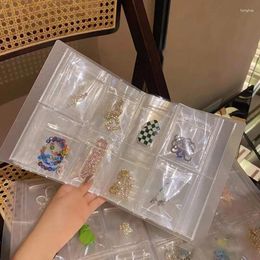 Jewellery Pouches 1 Piece Storage Desktop Drawer Organiser Transparent Necklace Bracelet Ring Book Holder Bag 3 Styles