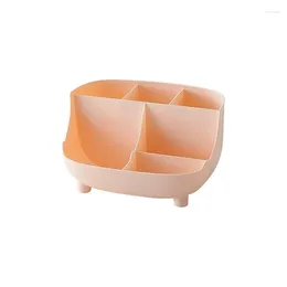 Storage Boxes Desktop Sofa Type Cell Phone Holder Organizer Cosmetic Jewelry 6 Compartments Box