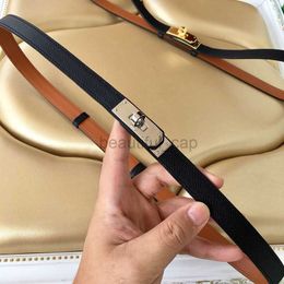 Designer leather Belt Women Belt Adjustable buckle thin belt 1.8cm with suit jacket skirt dress shirt Fashion trend cowhide belt G-I98764