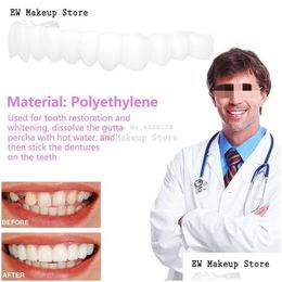 Other Oral Hygiene Sile Teeth Whitening Er False Veneers Beauty Health Cosmetic Braces Simation Denture Upper Lower Set Drop Delivery Dhgp1