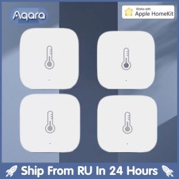 Control Aqara Temperature Sensor Zigbee Temperature Sensors Smart Air Pressure Humidity Smart Control For Xiaomi Home APP Homekit