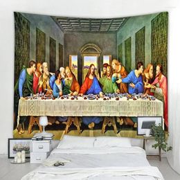 Tapestries Home Decor Tapestry Wall Hanging Last Supper Classic Art Blanket