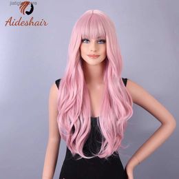 Synthetic Wigs Foreign trade European and American wig big waves short curly hair fashion chemical Fibre wig full head cover Y240401