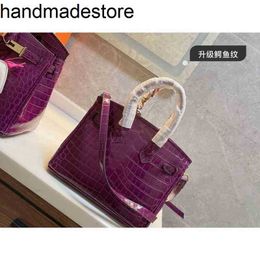 Bk Handbag Bags Leather Same One Shoulder Messenger Crocodile Womens Platinum