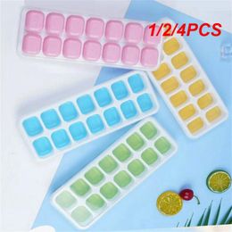 Baking Moulds 1/2/4PCS Trays 14 Grids Silicone Moulds With Removable Lid Easy-Release Stackable Tray For Cocktail