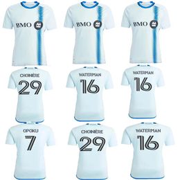 24/25 Club de Foot MontrEal CF Top light blue MONTREAL SOCCER JERSEYS CHOINIERE OFFOR QUIOTO IBRAHIM MILLER CAMACHO WATERMAN BRAULT-GUILLARD Football Shirt