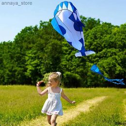 KITE Tillbehör Gratis leverans av stora mjuka satser Dolphin Kits Nylon Kits Line Animation Kits Flight Kits Scrolls Outdoor Fun Toys Paraoill2403