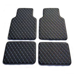 Floor Mats Carpets Wlmwl General Leather Car Mat For Peugeot All Model 4008 Rcz 308 508 301 3008 206 307 207 2008 408 5008 607 Accesso Otffa