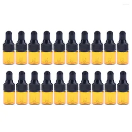 Storage Bottles 20pcs Bottle For Essential Oil With Glass Eye Dropper Chemistry Lab Perfumes Cosmetic