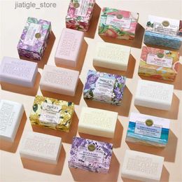 Handmade Soap Deep cleaning Natural plant hand soap oil control goat milk essence facial cleaning soap moisturizing bath makeup removal Y240401