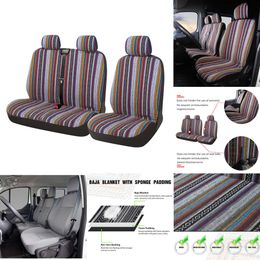 AUTOYOUTH Car Seat Cover Striped Colour Iveco Daily 2 + 1 Ford Transit Sprinter 02 for for An Opel Vivaro 2006