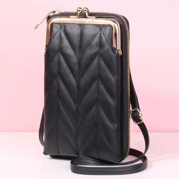 Shoulder Bags Hand Bag Women's Simple Versatile Wallet Vertical One-shoulder Diagonal Mini Small Mobile Phone Package