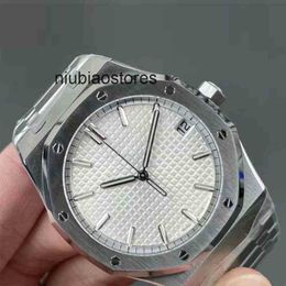 Luxury Waterproof Designer Wristwatches Full Stainless Steel Swiss Watch Steel King 15400 Men Sports Waterproof Automatic Mechanical