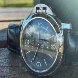 Men's Sports Watch Designer Luxury Watch Panerrais Fibre Automatic Mechanical Watch Navy Diving Series Hot Selling Goods 8uae