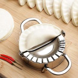 Baking Tools Easy DIY Dumpling Mould Wrapper Cutter Making Machine Cooking Pastry Tool Kitchen Jiaozi Maker Device