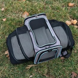 Cat Carriers Breathable Waterproof Bed Travel Products Carrying Transport Dog Bag Other Pet Carrier For Small Animals Dogs Cats