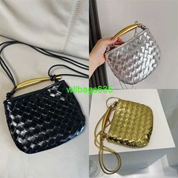 BottegvVenet Tote Bags Sardine Designer Bags Sardine Bag Woven Bag Womens Highlevel Sense Versatile Small Crowd Mini Leather Dumpling Bag On have logo HBLREP