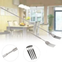 Forks Stainless Steel Fork Kit Portable Grilling Utensil Extendable Dishwasher Safe For Outdoor