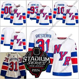 Hot Sale New York 23 Adam Fox Stadium Serie Jersey 20 Chris Kreider 93 Mika Zibanejad 10 Artemi Panarin 31 Igor Shesterkin 79 K'andre Miller 55 Ryan Lindgren