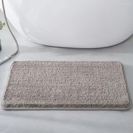 Bath Mats Bathtub Carpet Floor Mat Doormat Rug Bathroom Pad For Quick Dry Rugs Nonslip Fibre Home