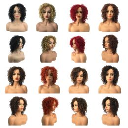 Wigs Women's curly wig Loose wavy wig naturally curly synthetic heat resistant braid full wig with bangs