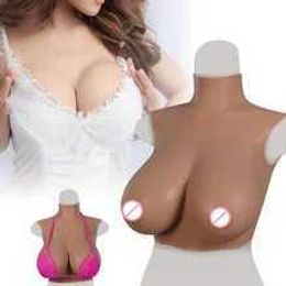 Breast Pad Realistic Huge Shemale Fake Boobs False Silicone Breast Forms Tits Crossdressers For Drag Mastectomy Transgender 24330