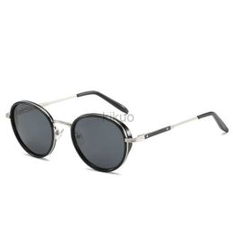 Sunglasses ZENOTTIC Steampunk Sunglasses For Men Vintage Round Polarised Mirror Sun Glasses For Women Shades UV400 240401