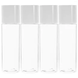 Storage Bottles 4 Pcs Travel Size Toner Liquid Containers Leak Proof For Toiletries Toiletry Traveling Refillable