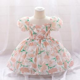 Girl Dresses Christmas Dress 1st Birthday Princess For Girls Party Wedding Ball Gown Born Christening Baby Floral