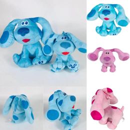 Blue Spotted Dog, Pink Dog, Anime Plush Toys, Cute Cartoon Dolls and Dolls for Foreign Trade Thinking