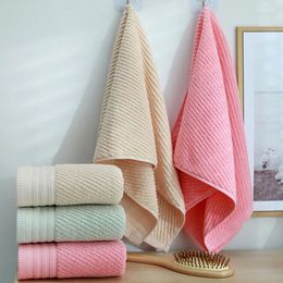 Towel Simple Soild Plain Twill Cotton Face Soft Hands Towels Hair Bathroom Cleaning Spa Sauna Toalha De Rosto