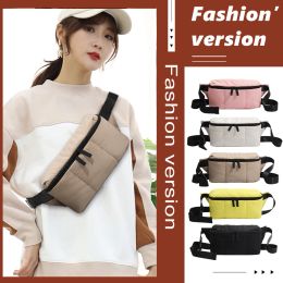 Bags Unisex Crossbody Bag Nylon Casual Shoulder Bag Fashion Wearresistant Scratchproof Lightweight Tourism Hiking Camping