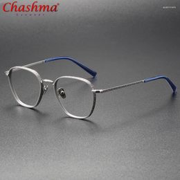 Sunglasses Frames Chashma Men Prescription Glasses Pure Titanium Oval Optical Eyewear Fashion Spectacles Top Quality Eyeglass For Women