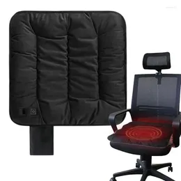 Pillow Heated Chair Pad Portable Heating With USB Port Car Seat Accessories For Back Coccyx