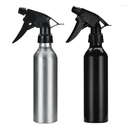 Storage Bottles 250ml Durable Refillable Aluminum Alloy Bottle Empty Water Sprayer Barber Hair Cutting Hairdressing Dropship