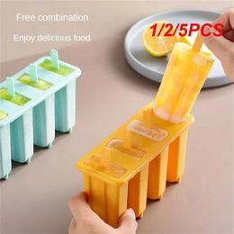 Baking Moulds 1/2/5PCS Household Making Popsicles Ice Cream Molds Homemade Jelly Lollies Mold Popsicle Box Artifact