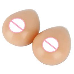 Breast Pad Silicone Adhesive Realistic False Breast Forms Meme Crossdresser Shemale Fake Boobs Tits For Drag Queen 24330