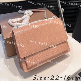 luxury bag crossbody shoulder bags designers woman designer purses handbag 22-24CM Black White Pink bags Plain PU Letter Synthetic Leather Summer Gifts evening bags